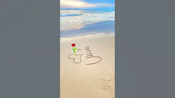 اسم شمس على الرمل شاهد الجمال 