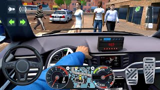 New Taxi Car Simulator : EVO — First Person Dashboard City Driving — Car Game Android GamePlay screenshot 5
