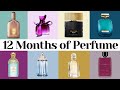 Choosing One Perfume For Each Month Tag 12 Months of Perfume Collection 2022 Fragrance Wardrobe