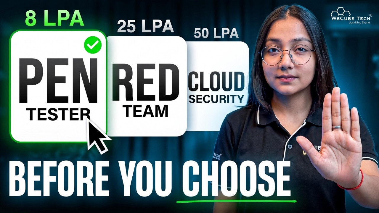 ⁣Don't Waste 2026 on the Wrong Cyber Security Career! | Pen Tester vs Red Team vs Cloud Security
