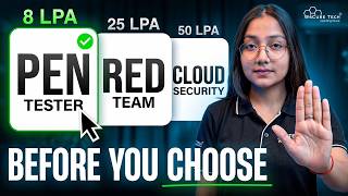 Don't Waste 2026 on the Wrong Cyber Security Career! | Pen Tester vs Red Team vs Cloud Security