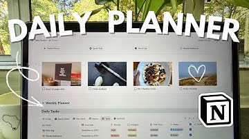 How to Build a Daily Planner in Notion | *Easy* Tutorial (Beginner Guide)