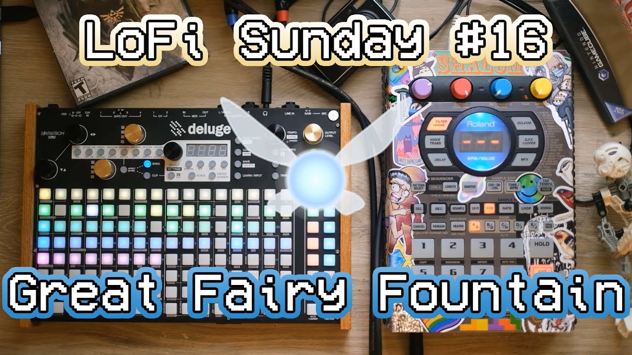 LoFi Sunday #16: Great Fairy Fountain (Synthstrom Deluge + Roland