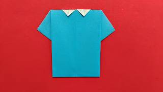 Origami T-shirt Easy | How To Make T-shirt Easy | Origami Tutorial