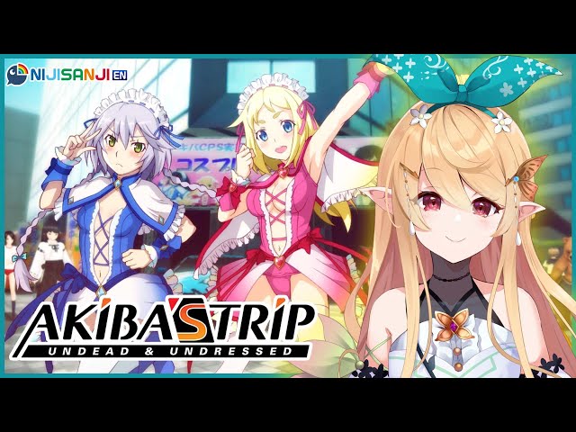 【AKIBA'S TRIP #5】ascend with cute girls!【NIJISANJI EN | Pomu Rainpuff】のサムネイル