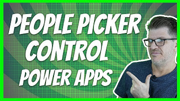 Office 365 People Picker in PowerApps