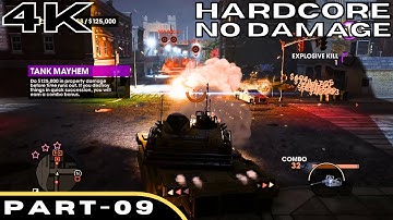 Saints Row The Third remastered - [4k/60fps] (Hardcore/No Damage) 09 TANK MAYHEM