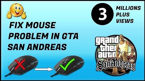 How To Fix Mouse Not Working In GTA San Andreas | GTA SA Mouse Not Working Fix