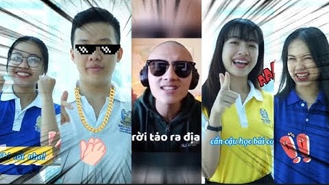 Sinh viên BVU đú trend chúc các em học sinh thi tốt