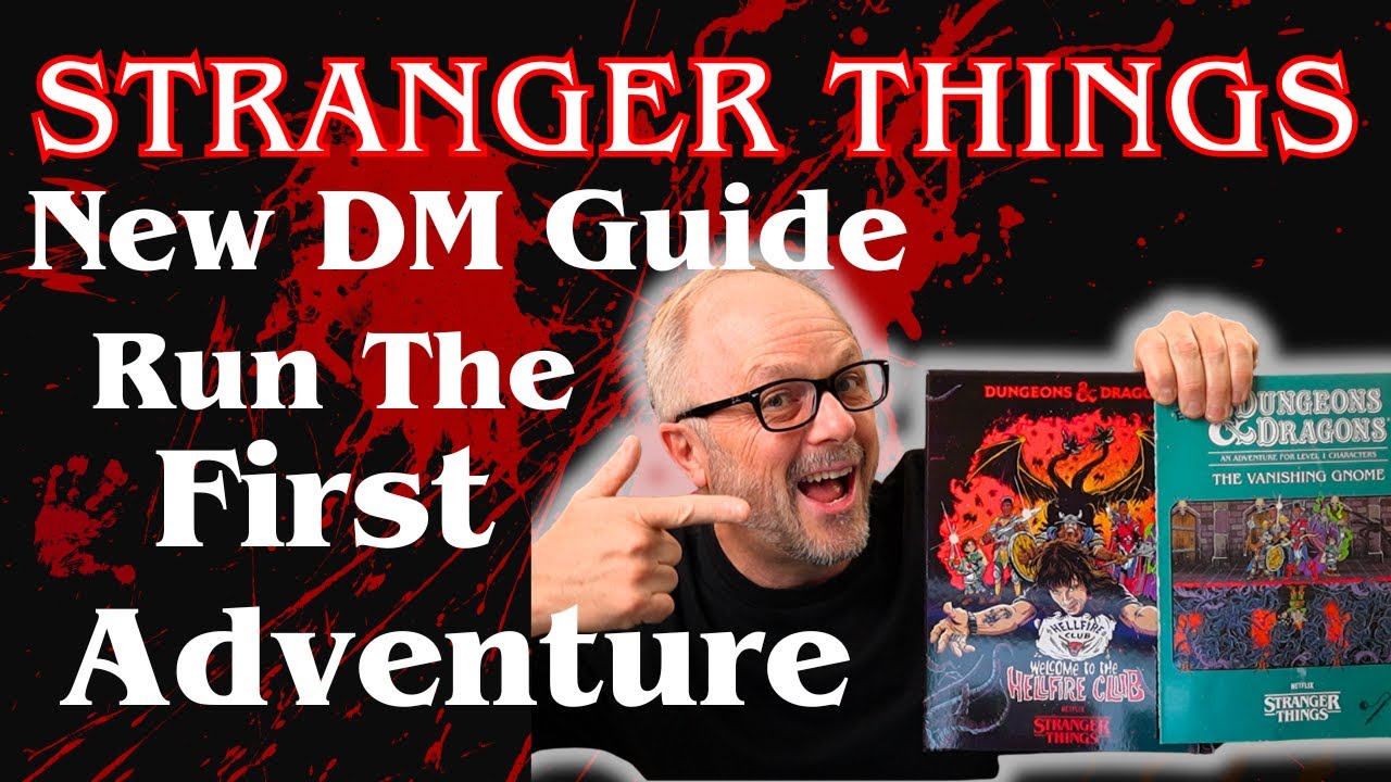 Stranger Things D&D: Новое руководство для мастера подземелий по игре The Vanishing Gnome