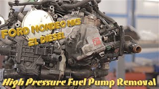 High Pressure Fuel Pump Removal, Mk5 Ford Mondeo   And A Broken Timing Chain