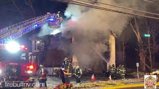 ‪Akron Working Apartment Fire: 126 Buell Street‬