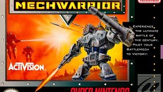 Are the SNES MechWarrior Games Worth Playing Today?  SNESdrunk