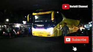 Bus Setia Negara LENGKONG AC Datang di Gang Betet