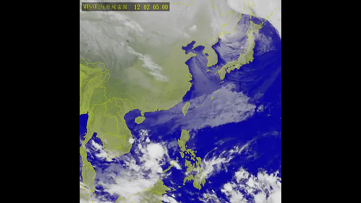 中央气象局卫星云图20141202-1207 - 天天要闻