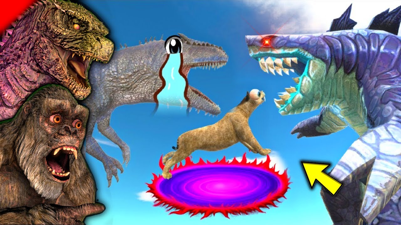 Выберись из ЛОВУШКИ Годзиллы, прежде чем тебя съедят в ARBS