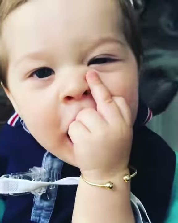 Baby swearing #hilarious #funnybaby