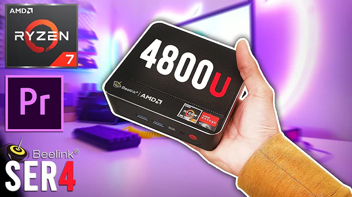 Análise: Beelink SER4 4800U - Um Mini PC Incrível para Edição de Vídeo