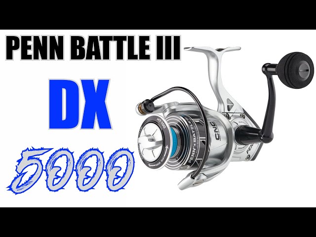 Penn BTLIII5000DX Battle III DX Spinning Reel Review