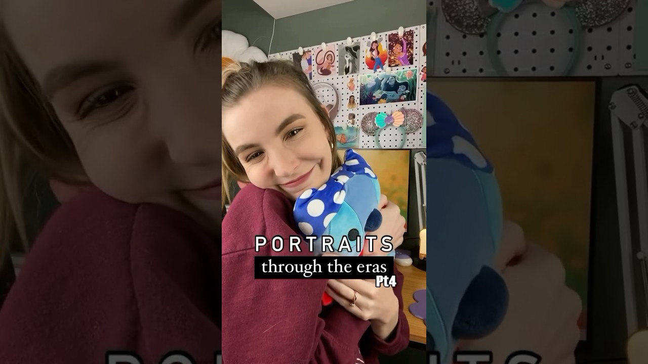 Portraits through the eras drawing series 