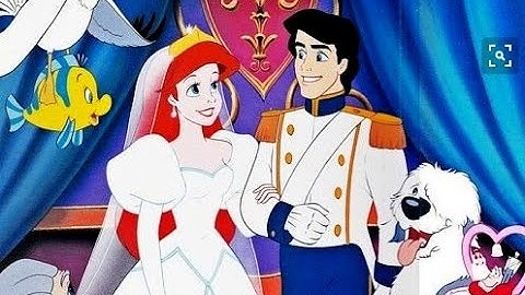 Cuộc sống của Nàng tiên cá Ariel sau đám cưới với hoàng tử Eric
