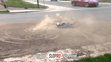 Slash 4x4 Slow Motion Donuts