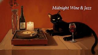 Midnight Wine & Jazz — Relaxing Vintage Noir for Deep Focus and Reading