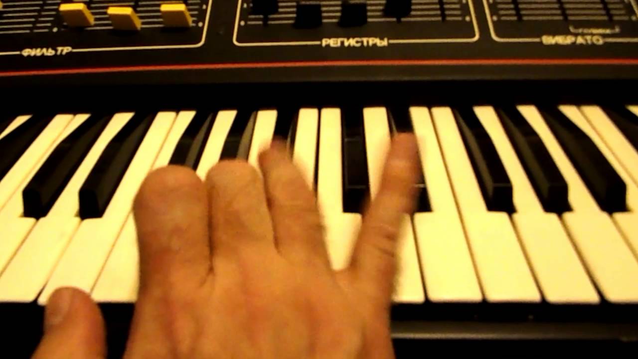 Jarre"s Oxygene on Solaris vintage synth