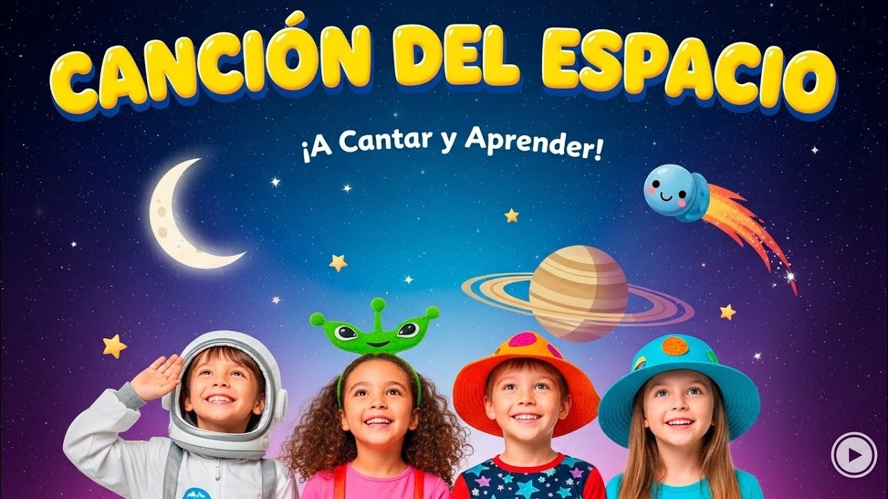 🪐 "Exploradores del Espacio | Canción Infantil de Planetas y Estrellas 🚀🌙"