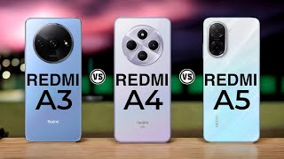 Redmi A3 Vs Redmi A4 Vs Redmi A5. #Trakontech