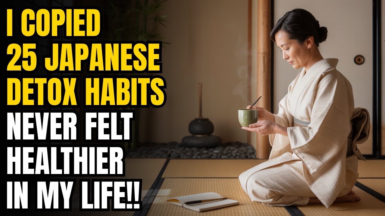 25 Japanese DETOX Habits
