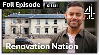 Inside Huge Georgian Manor House Bought For £350,000 | Renovation Nation | Channel 4