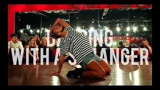 YANIS MARSHALL HEELS CHOREOGRAPHY "DANCING WITH A STRANGER" SAM SMITH FEAT NORMANI