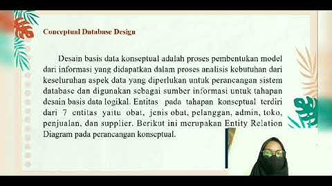 PERANCANGAN BASIS DATA APOTEK ASIH