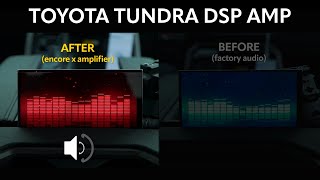 2020+ TOYOTA TUNDRA WITHOUT JBL | DSP Amplifier Installation by Beat-Sonic 226 views 8 days ago 11 minutes, 29 seconds