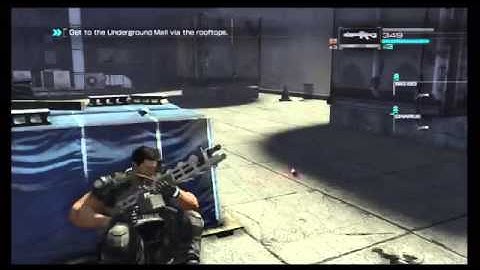 Binary Domain   Chap 2 Yearn For Refuge Rooftop Action, Deadeye Robots, Charile Small Talk Xbox 360