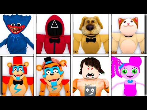 ფრედის სკინები გავხსენი FNAF Security Breach Morphs Roblox ubralod noobi