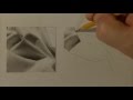 HOW TO DRAW Fabric Folds | Realistic Graphite Drawing Lesson Tutorial