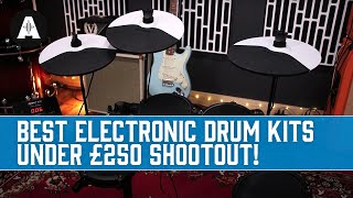 Best Electronic Drum Kits UNDER £250 Shootout! - Alesis Vs Tourtech