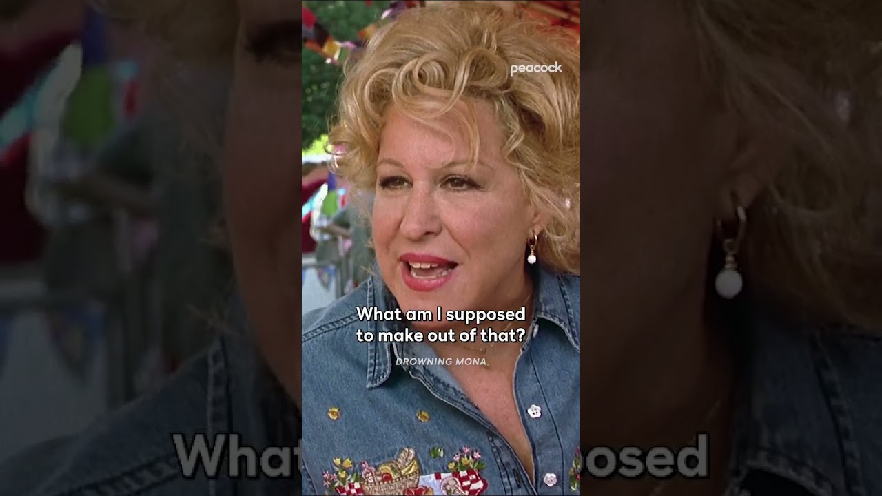keep Bette Midler away from the kitchen 