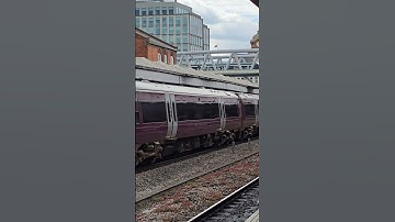 170504 departing Nottingham with an EMR service to Matlock