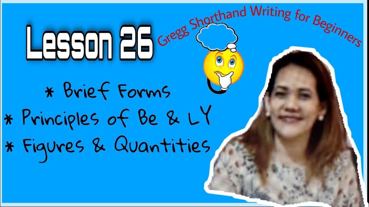 FOUNDATION AND PRINCIPLES OF GREGG SHORTHAND WRITING FOR BEGINNERS