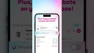 Redeem treats 🍨with your points!📱