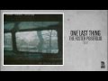 One Last Thing - 12:34 (Rise Records back catalog circa 2000)