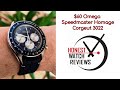 ⭐ $60 Omega Speedmaster Homage ⭐ Corgeut 3022 Honest Watch Review