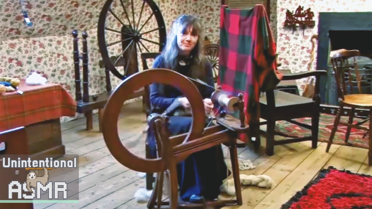 Unintentional ASMR 🧶 Soft Spoken Scottish Traditional Weaver (Tutorial ...