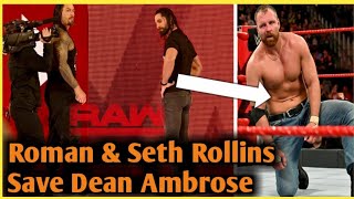 Roman Reigns and Seth Rollins Save Dean Ambrose On Raw 25 Feb. 2019 ! Roman reigns Returns On Raw