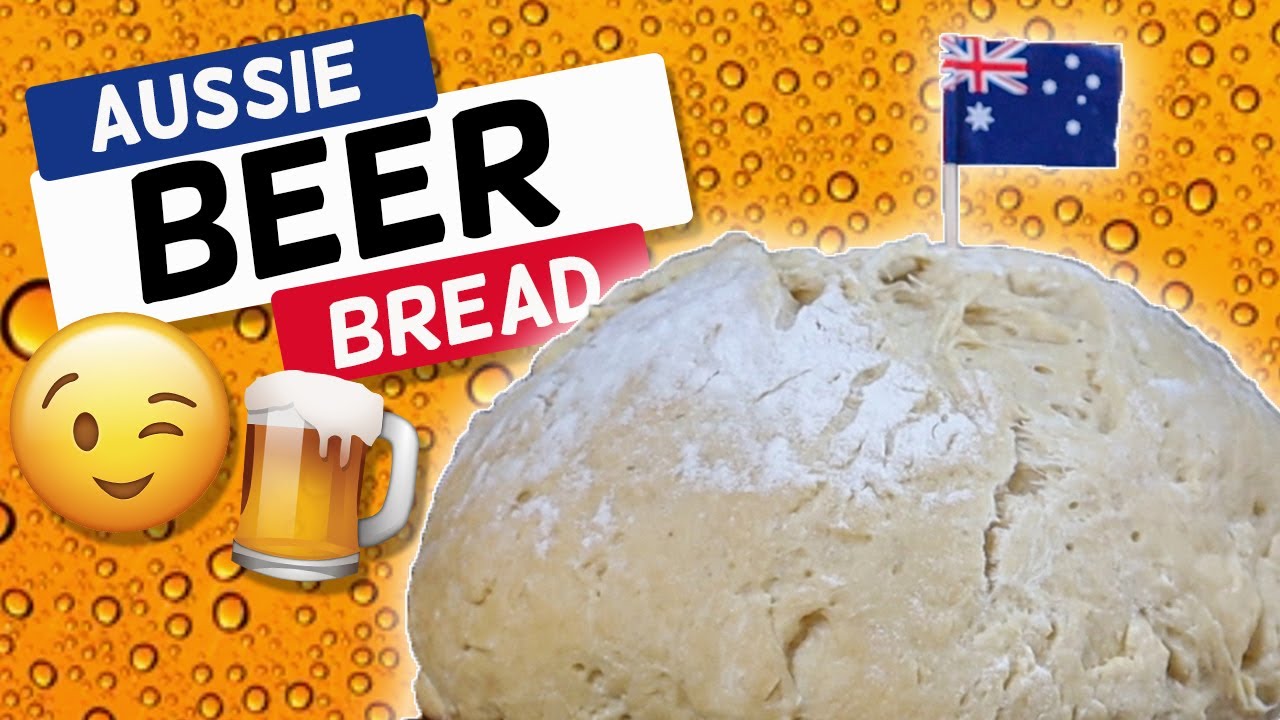 Aussie beer damper bread cooked in a Weber