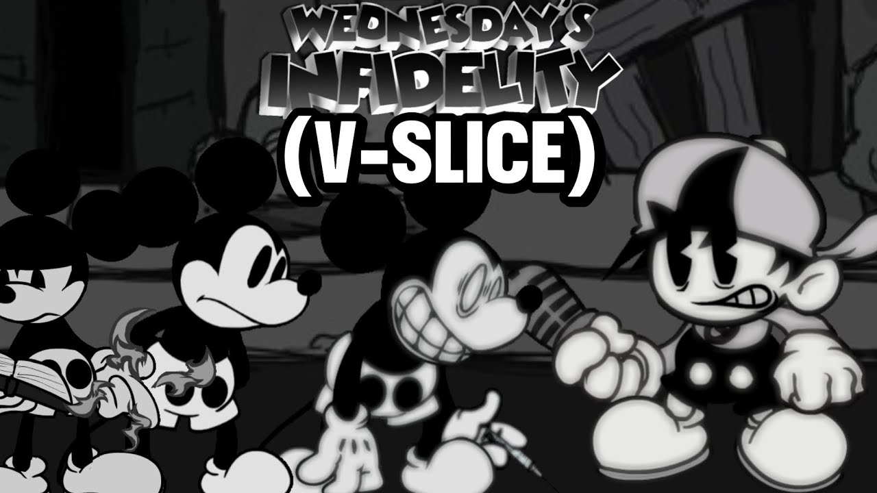 🔥 Friday's night Funkin wednesday infidelity mod Port, (V-SLICE ...