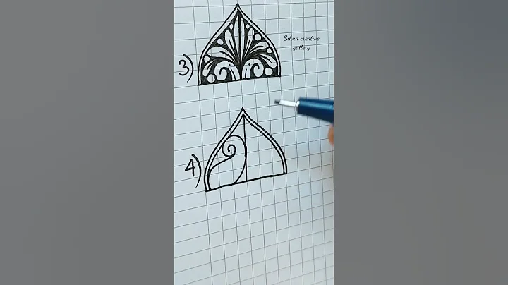 Mandala patterns for beginners | Step by step mandala art | Easy mandala art #shorts #mandalaart